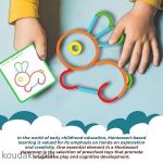 اسباب بازی فکری میله و حلقه چوب چین