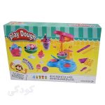 جعبه اسباب بازی بستنی ساز با خمیر play dough