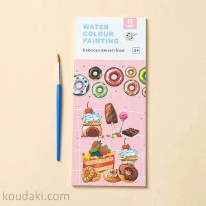 دفترچه آبرنگی خوراکی ها
