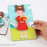 مونته سوری چوبی دوخت لباس