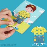 مونته سوری چوبی دوخت لباس