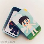 پازل مگنتی جعبه فلزی طرح پسر
