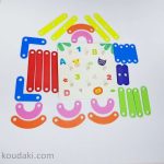 بازی فکری چوب چین حروف و اعداد