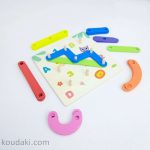 بازی فکری چوب چین حروف و اعداد