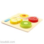 اسباب بازی چوبی مدل برش میوه 2