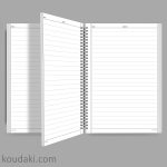 دفتر مشق 50 برگ طرح ماینکرافت