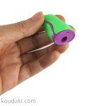 تراش مخزن دار سیلیکونی دو رنگ