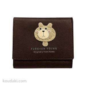 کیف پول دخترانه فانتزی طرح خرس